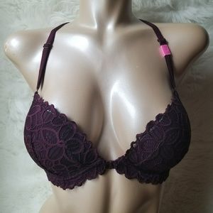 NWT Pink VS 32dd Date Racerback Bra